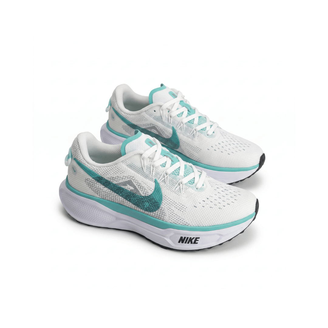 Tênis Nike Air Zoom Pegasus Branco e Verde Água — Maricatto Store