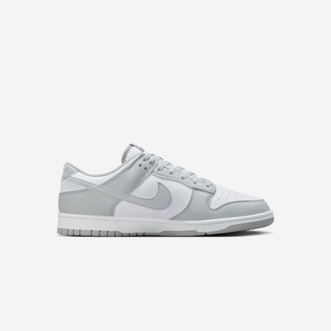 Tênis Nike Dunk Low Grey Fog Branco e Cinza — Maricatto Store