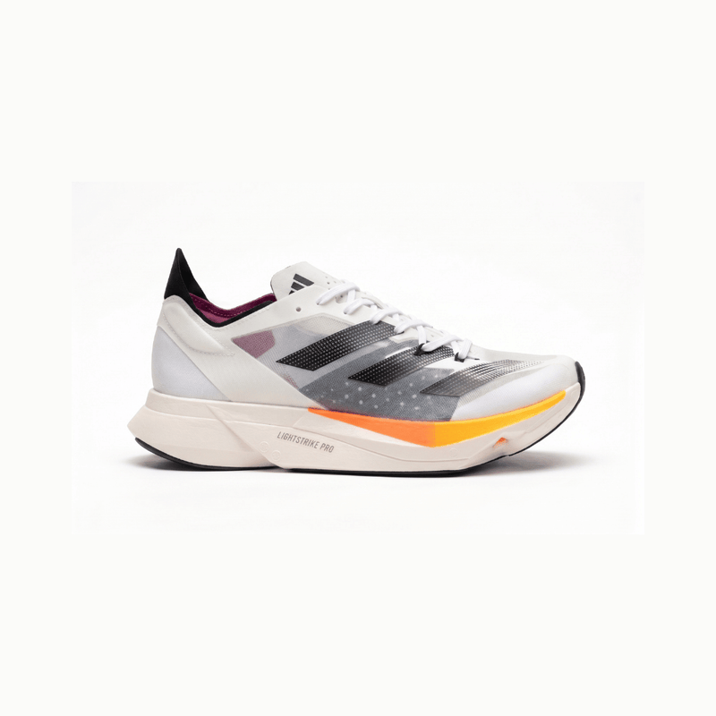 Tênis Adidas Adizero Adios Pro Branco e Laranja — Maricatto Store