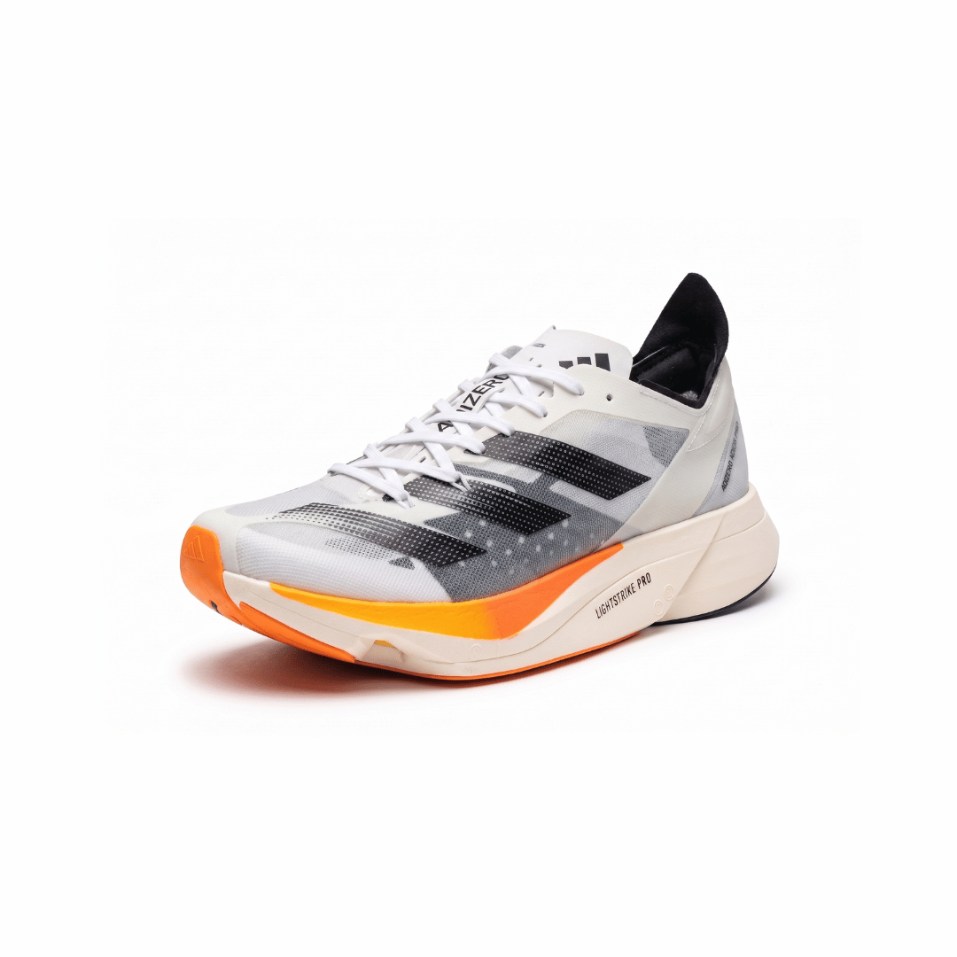 Tênis Adidas Adizero Adios Pro Branco e Laranja — Maricatto Store