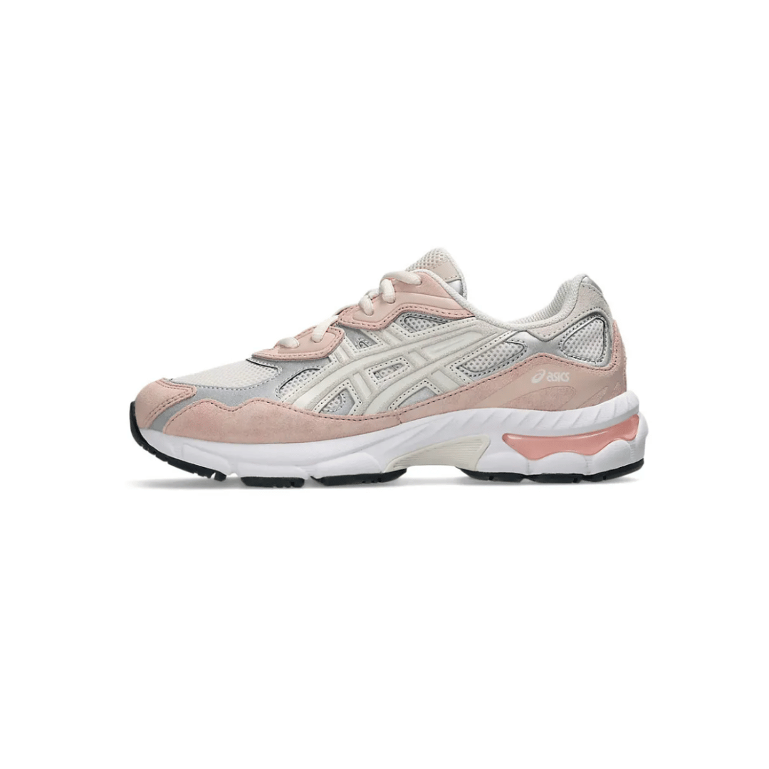 Tênis Asics Gel-NYC Off-White, Rosa e Bege — Maricatto Store