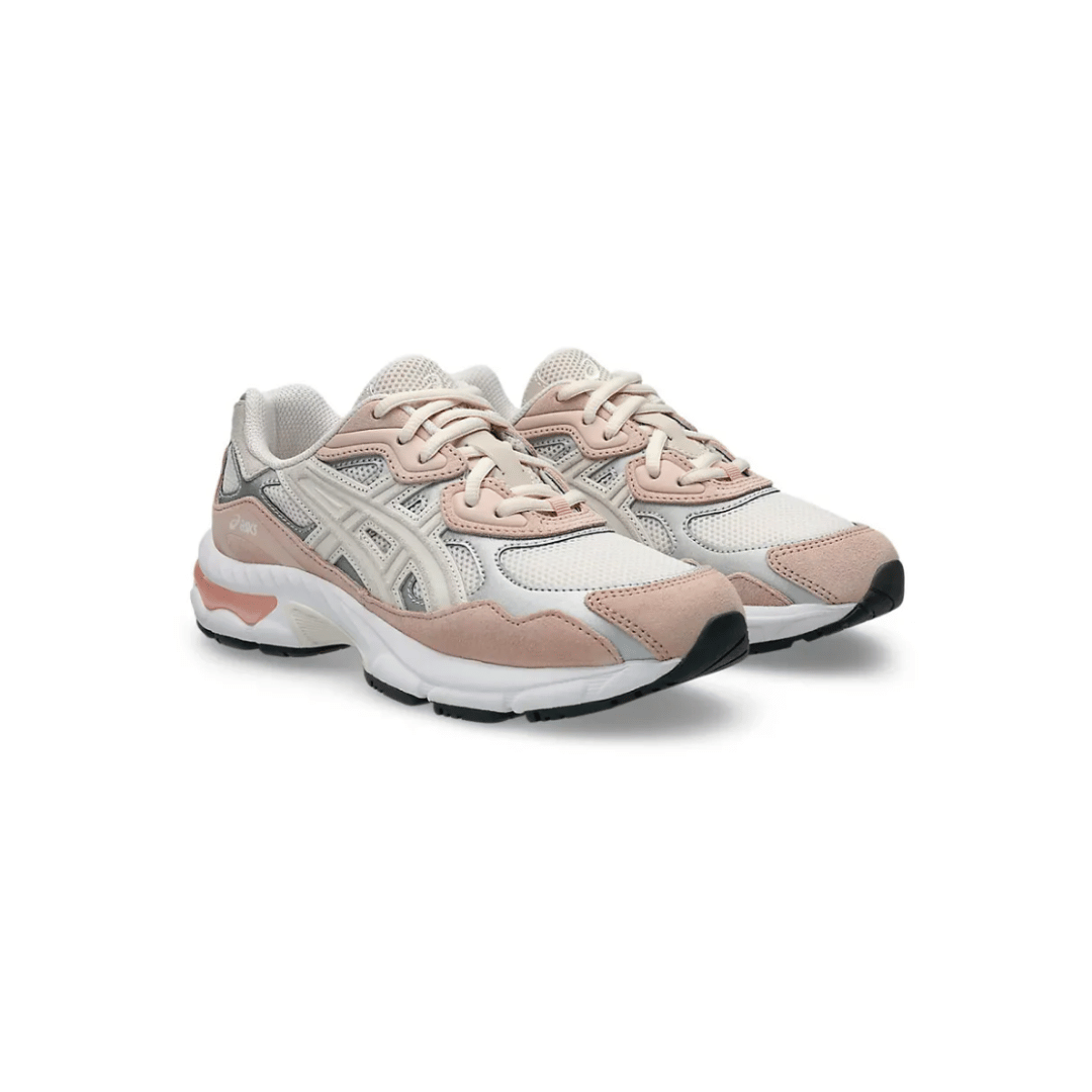 Tênis Asics Gel-NYC Off-White, Rosa e Bege — Maricatto Store