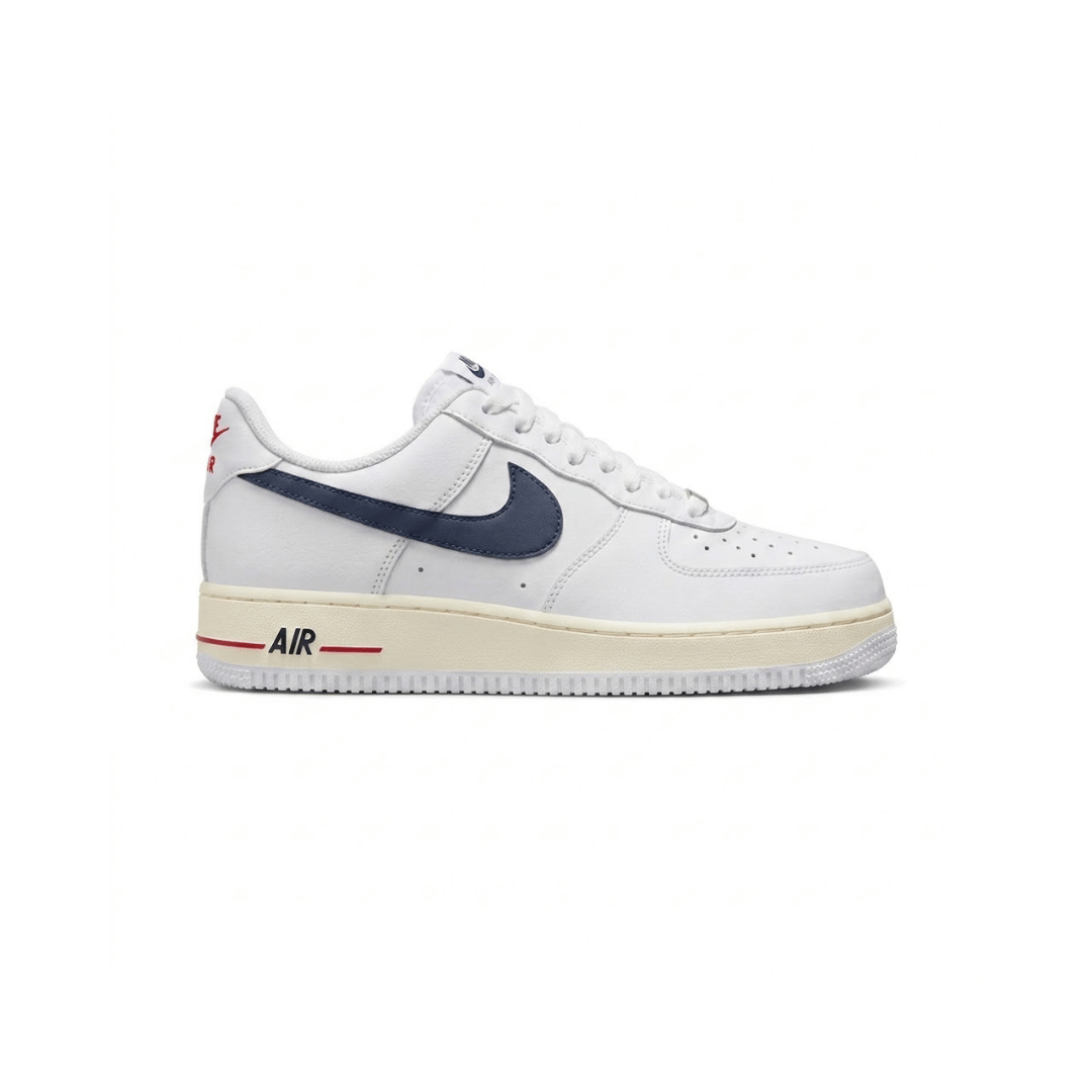 Tênis Nike Air Force 1 '07 Azul Marinho e Branco — Maricatto Store