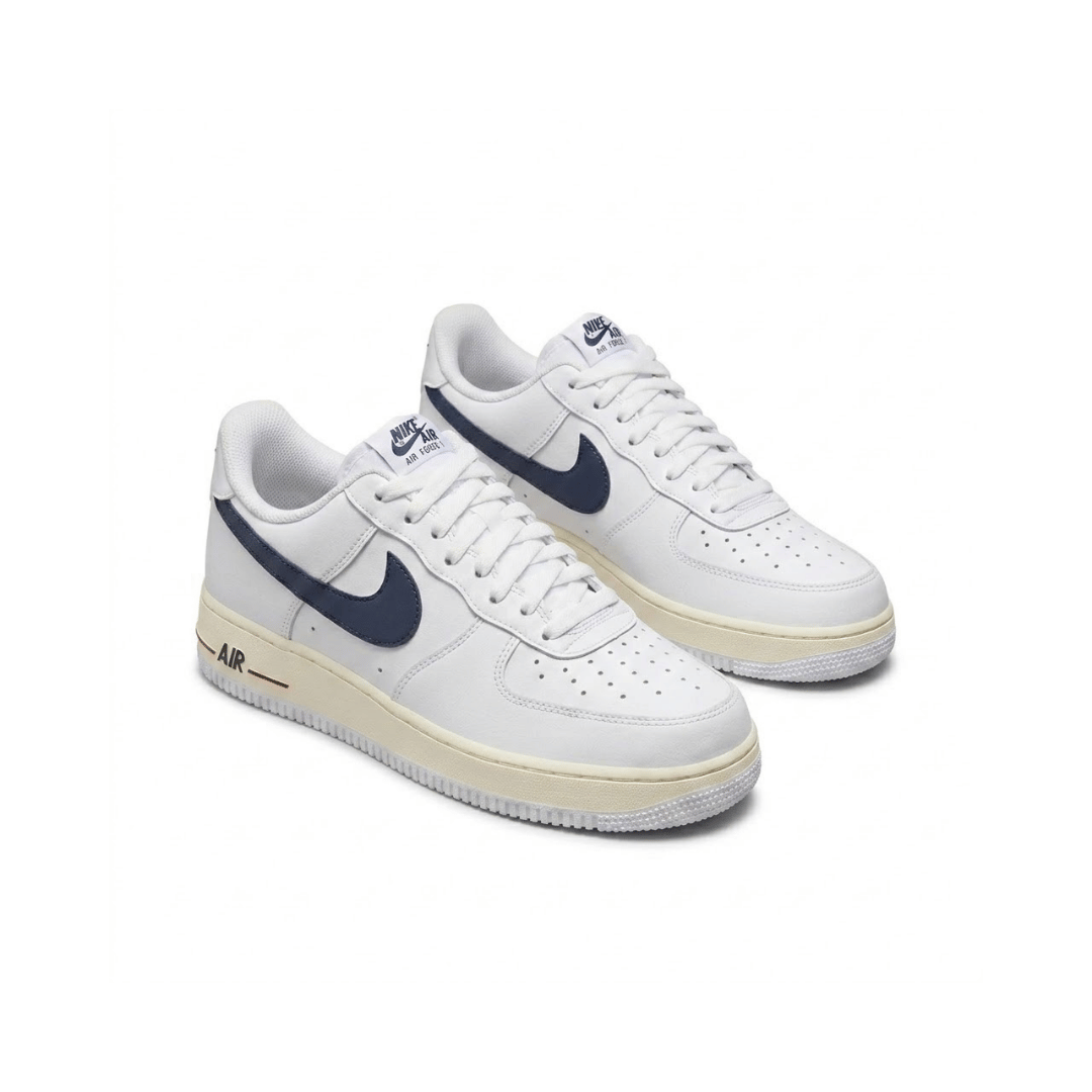 Tênis Nike Air Force 1 '07 Azul Marinho e Branco — Maricatto Store