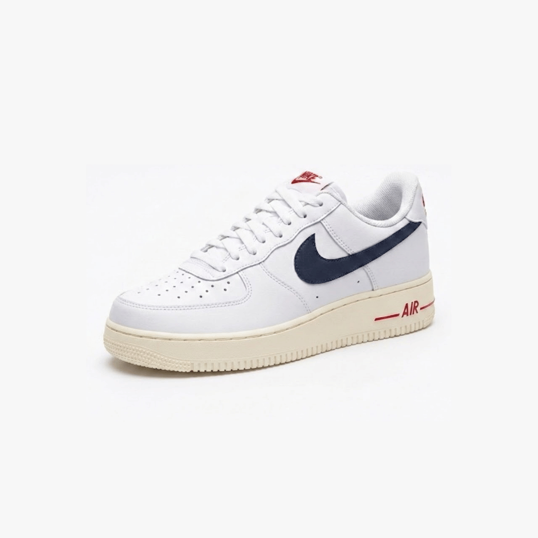 Tênis Nike Air Force 1 '07 Azul Marinho e Branco — Maricatto Store