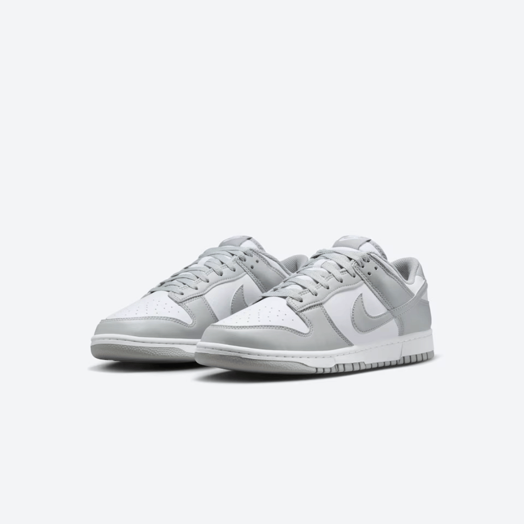 Tênis Nike Dunk Low Grey Fog Branco e Cinza — Maricatto Store